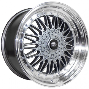 MST MT13 Gunmetal W/ Machined Lip