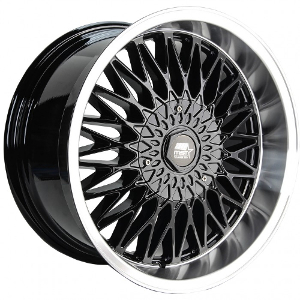 MST MT14 Black W/ Machined Lip