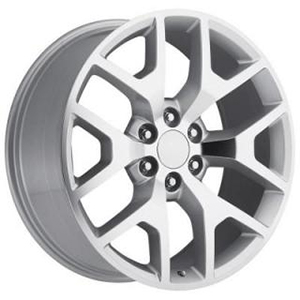OEM GMC Sierra 586 Silver Machined