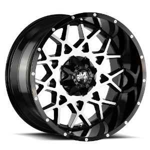 Off-Road Monster M14 Flat Black Machined