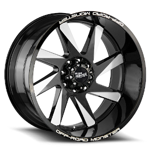 Off-Road Monster M80 Flat Black Milled