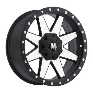 Off-Road Monster M88 Flat Black Machined