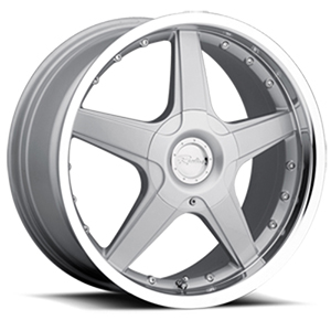 Raceline 125 Silver W/ Mirror Lip