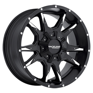 Raceline Cobra 912 Satin Black Machined