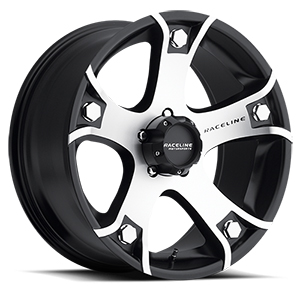 Raceline Gunner 926 Satin Black W/ Machined Face