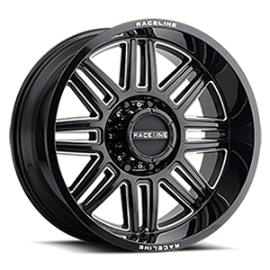 Raceline Split 948 Gloss Black Milled