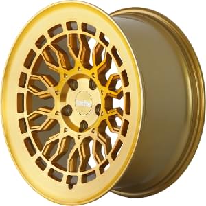 Radi8 R8A10 Gold W/ Brushed Face