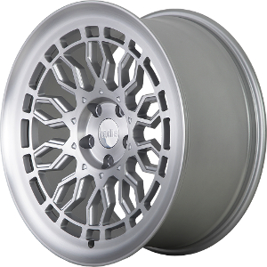 Radi8 R8A10 Matte Silver W/ Machined Face