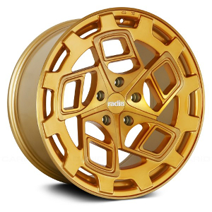 Radi8 R8CM9 Gold W/ Brushed Face