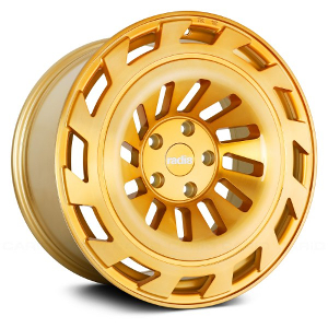 Radi8 R8T12 Gold W/ Brushed Face
