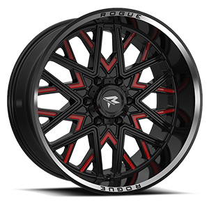 Rogue Truck 751 Venom Gloss Black Red Milled