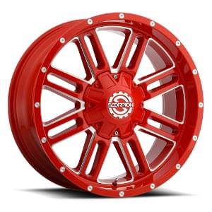 Scorpion SC-18 Neon Red Milled