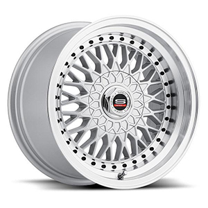 Spec-1 SP-3 Silver Machined Lip Black Rivets