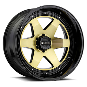 TUFF A.T. T1A Gold W/ Gloss Black Lip