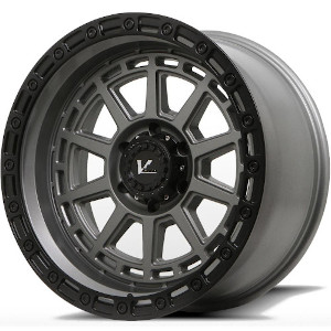 V-Rock Storm VR17 Satin Gray W/ Black Ring
