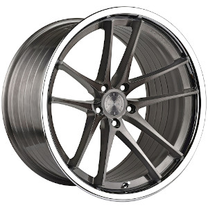 Vertini RFS 1.5 Brushed Titanium W/ Chrome Lip