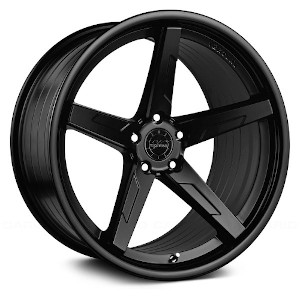 Vertini RFS 1.7 Matte Black W/ Gloss Black Lip