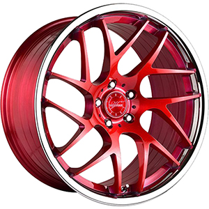 Vertini RFS 1.4 Candy Red W/ Chrome Lip