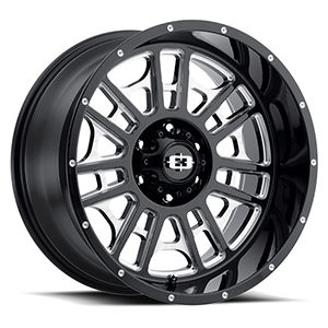 Vision Off-Road Widow 418 Black W/ Machined Face