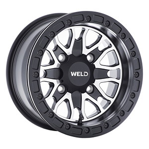 Weld Off-Road Raptor U501 Satin Black Milled