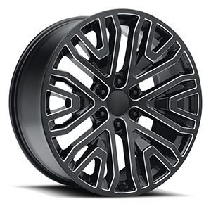 Wheel Replicas NextGen Silverado V1190 Satin Black Milled