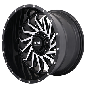 Xtreme Mudder XM330 Gloss Black Machined