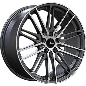 Advanti Racing Diviso 89 Matte Black W Machined Face