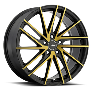 Advanti Racing Turbina 94 Matte Black W Machined Face & Bronze Coat