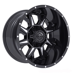 Gear Offroad Kickstand 742 Gloss Black W/ Milled Accents