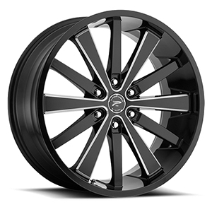 Platinum Pivot 270 Gloss Black W/ Milled Accents
