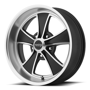 American Racing Mach 5 VN808 Satin Black Machined
