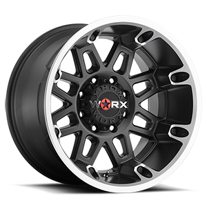 Worx Conquest 811 Satin Black W/ Diamond Cut
