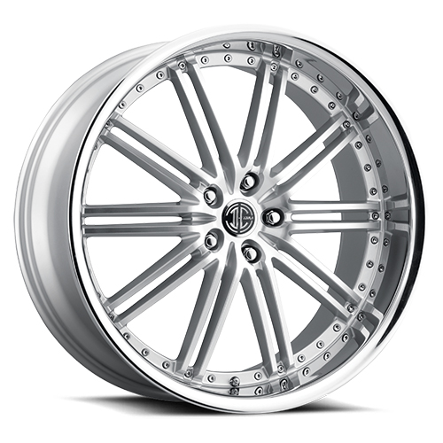 2Crave Signature Series No.33 Platinum Silver With Diamond Cut Face and Chrome Lip