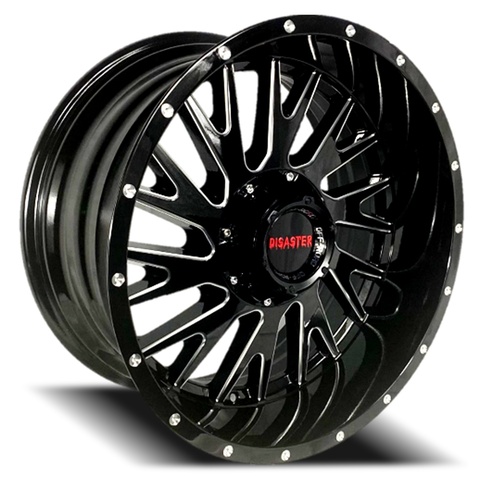 Disaster Off Road D03 Gloss Black W/ Milled Accents