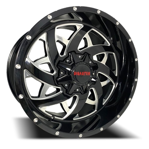 Disaster Off Road D94 Gloss Black W/ Milled Accents
