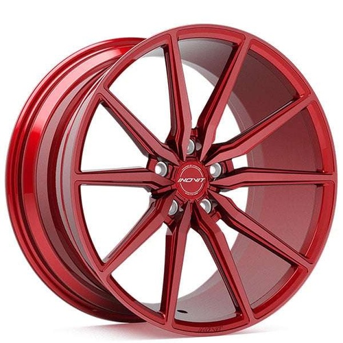 Inovit Frixion 5 Candy Red Machined & Milled W/ Red Tint