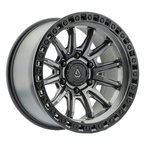 Arena A109 Hustle Satin Gunmetal With Satin Black Lip