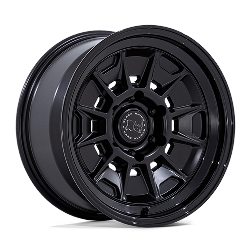 Black Rhino Mondo BR021 Matte Black With Gloss Black Lip