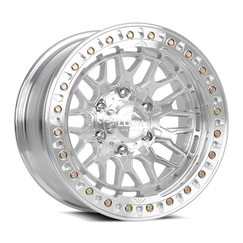 Lock Offroad Invader True Beadlock Machined With Clear Coat