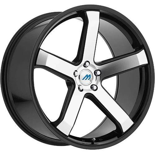 Mach Euro Concave ME-5 Gloss Black W/ Machined Face