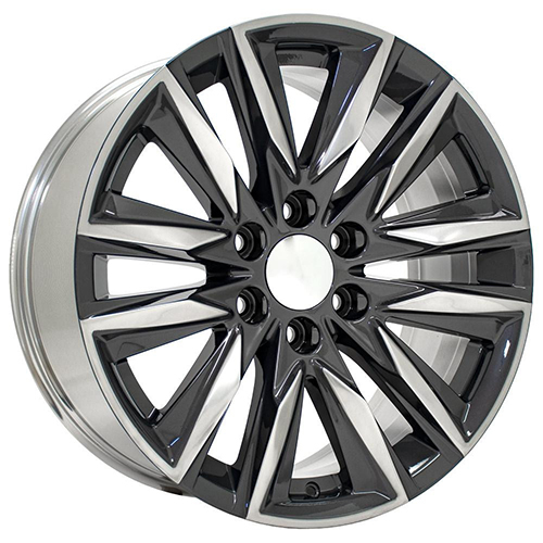 Replica Wheel Cadillac Escalade CA91 Gunmetal W/ Polished Face