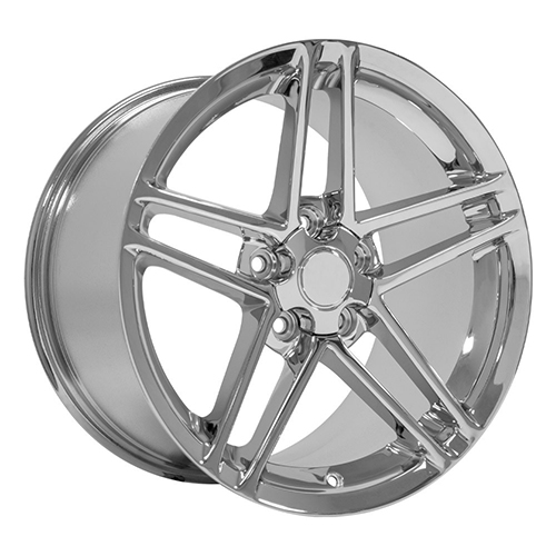 Replica Wheel Chevrolet Corvette C6 Z06 CV07B Chrome