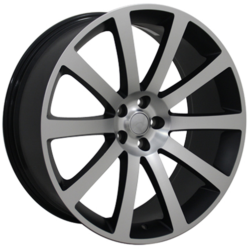 Replica Wheel Chrysler 300 CL02 Satin Black Machined