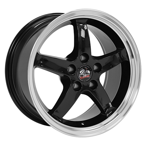 Replica Wheel Ford Mustang Cobra FR04 Deep Dish Black