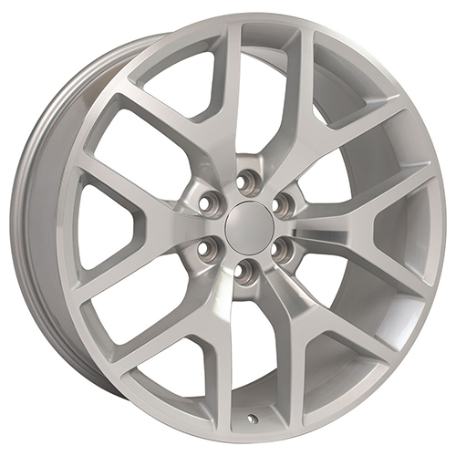 Replica Wheel GMC Sierra CV92 Silver Machined