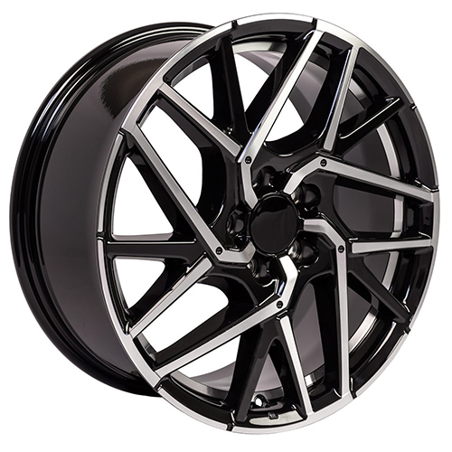 Replica Wheel Honda Civic Hatchback HD06 Black Machined