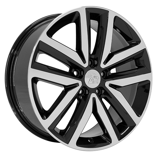 Replica Wheel Volkswagen Jetta VW27 Black Machined