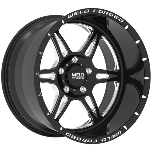 Weld Off-Road Cheyenne Six XT W801 Gloss Black Milled