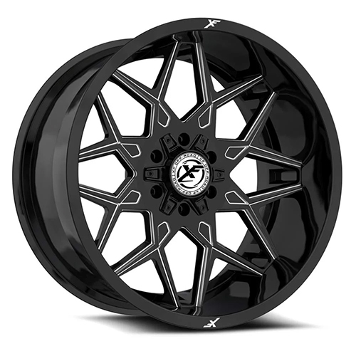 XF Offroad XF-238 Gloss Black Milled