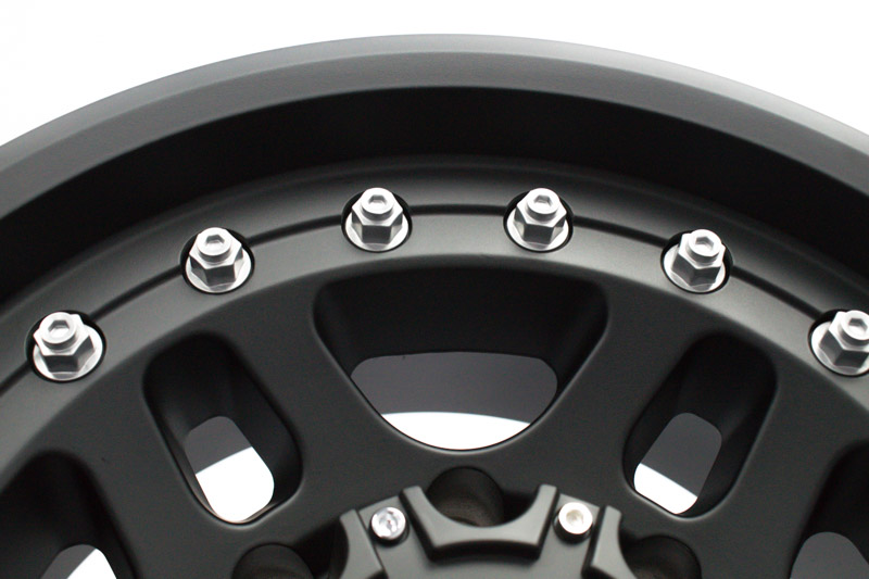 Atx Ax195 17x9 8 Lug Cornice Black Teflon Wheels Rims .JPG